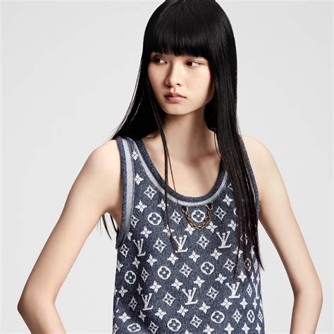 Products by Louis Vuitton: Monogram Jacquard Tank Top.